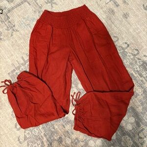 Old Navy orange pants